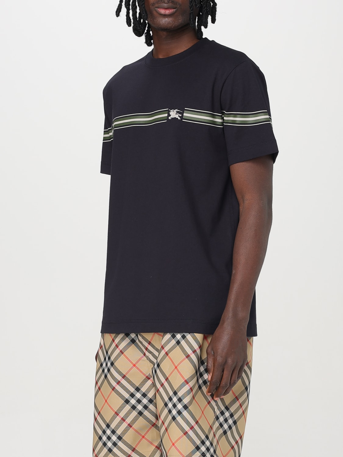Tシャツ・カットソー BURBERRY Printed t-shirt White T-shirt with logo Burberry - Vitkac AS