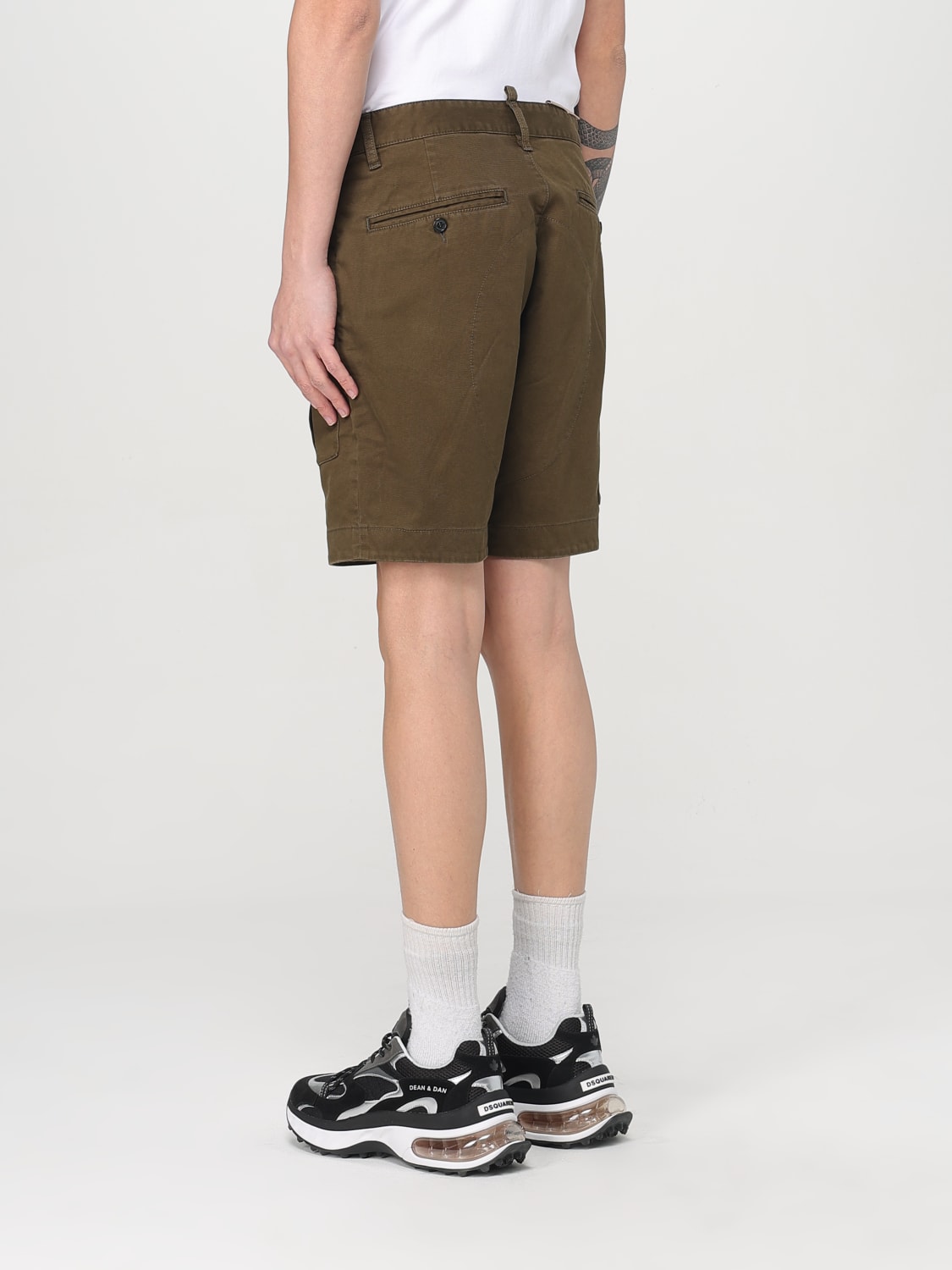 DSQUARED2 PANTALONES CORTOS: Pantalones cortos hombre Dsquared2, Verde - Img 2