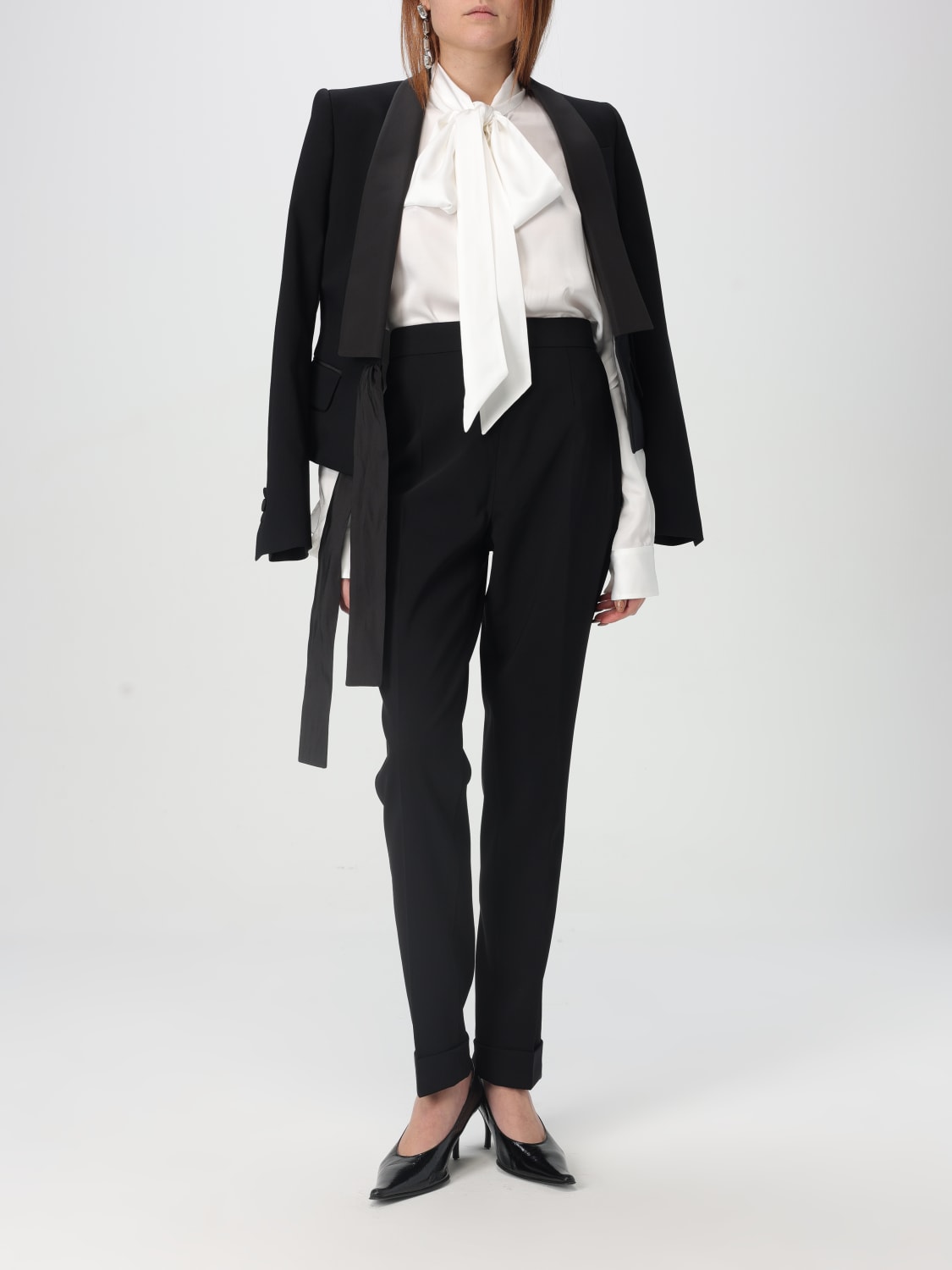 パンツ DSQUARED2 Woman Pants Black S75KB0447S60581 900 DSQUARED2: Pants woman - Black | Dsquared2 pants