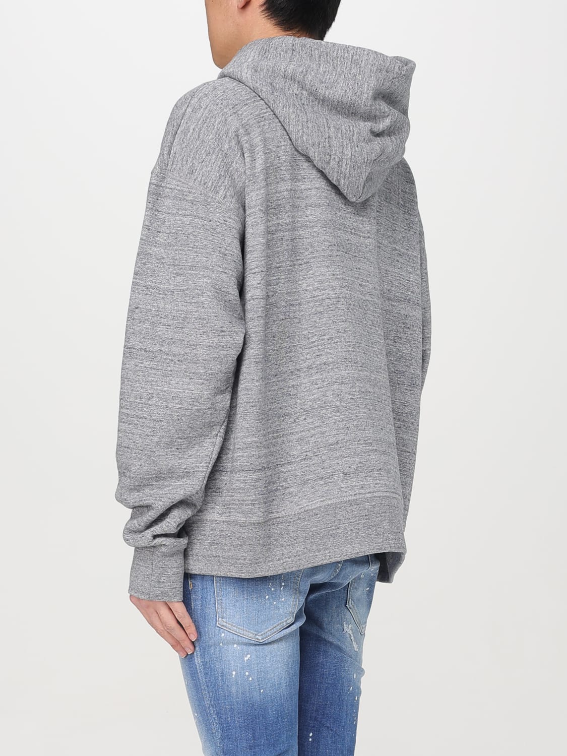 DSQUARED2 SWEATSHIRT: Sweatshirt men Dsquared2, Grey - Img 3