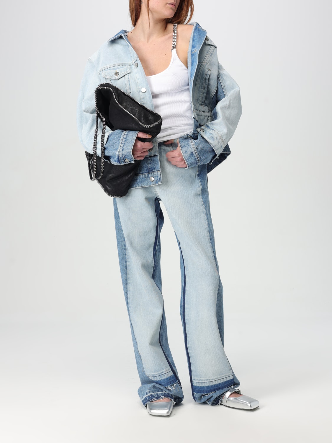 STELLA MCCARTNEY JACKET: Jacket woman Stella McCartney, Blue - Img 2