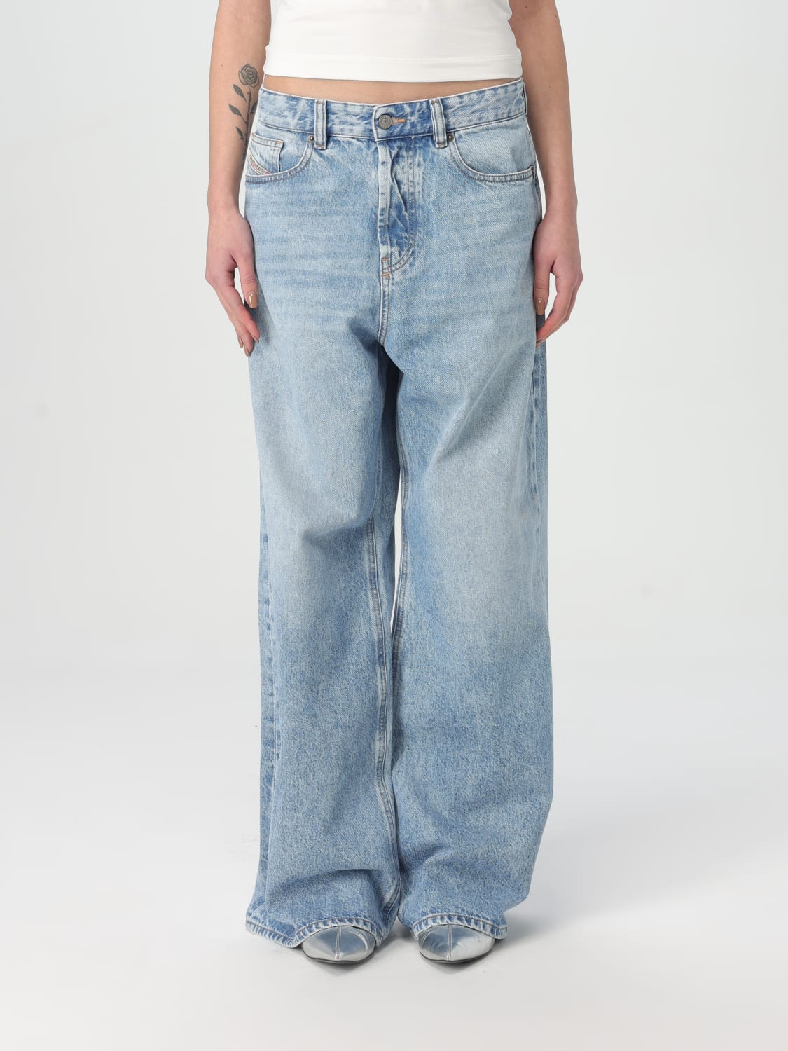 デニム・ジーパン DIESEL Woman Jeans Blue A0692609I29 01 DIESEL: Jeans woman - Blue | Diesel jeans A0692609I29 online