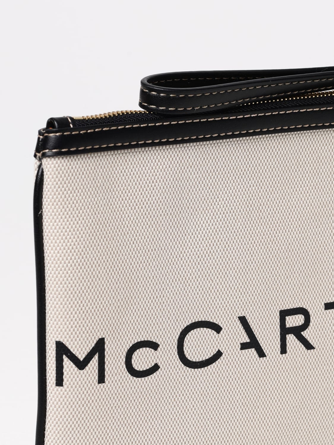 STELLA MCCARTNEY POCHETTE: Sac porté main femme Stella McCartney, Beige - Img 4