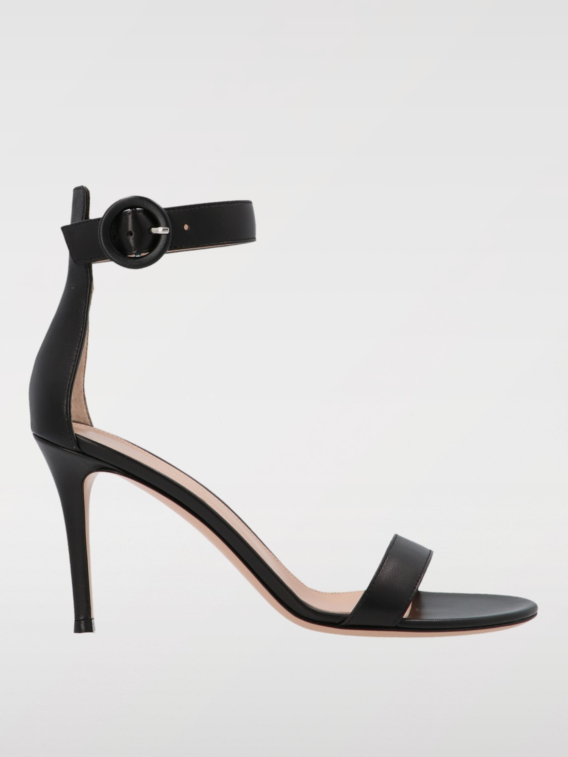 パンプス GIANVITO ROSSI Women Sandals G6095385RICNAPNERO Black GIANVITO ROSSI: Flat sandals woman - Black | Gianvito Rossi