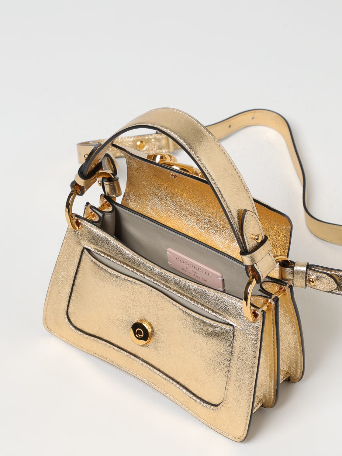 バッグ・カバンその他 COCCINELLE Woman Mini bag Gold E1SUB180401 J70 COCCINELLE: Handbag woman - Gold | Coccinelle mini bag
