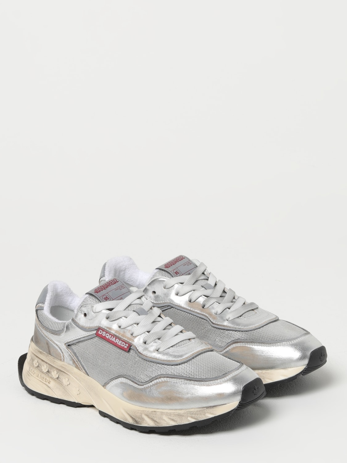 DSQUARED2 SNEAKERS: Sneakers herren Dsquared2, Silber - Img 2