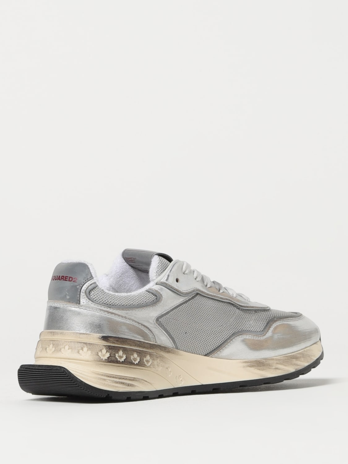 DSQUARED2 SNEAKERS: Sneakers herren Dsquared2, Silber - Img 3