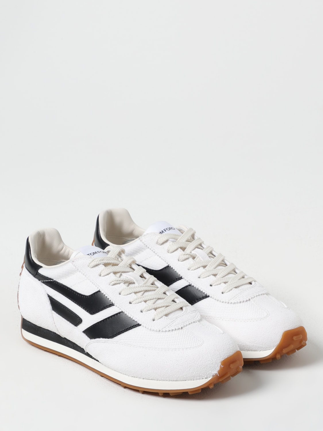 スニーカー TOM FORD 'Mick' sneakers White/Black J1511LCL456N TOM FORD: Sneakers men - White | Tom Ford sneakers