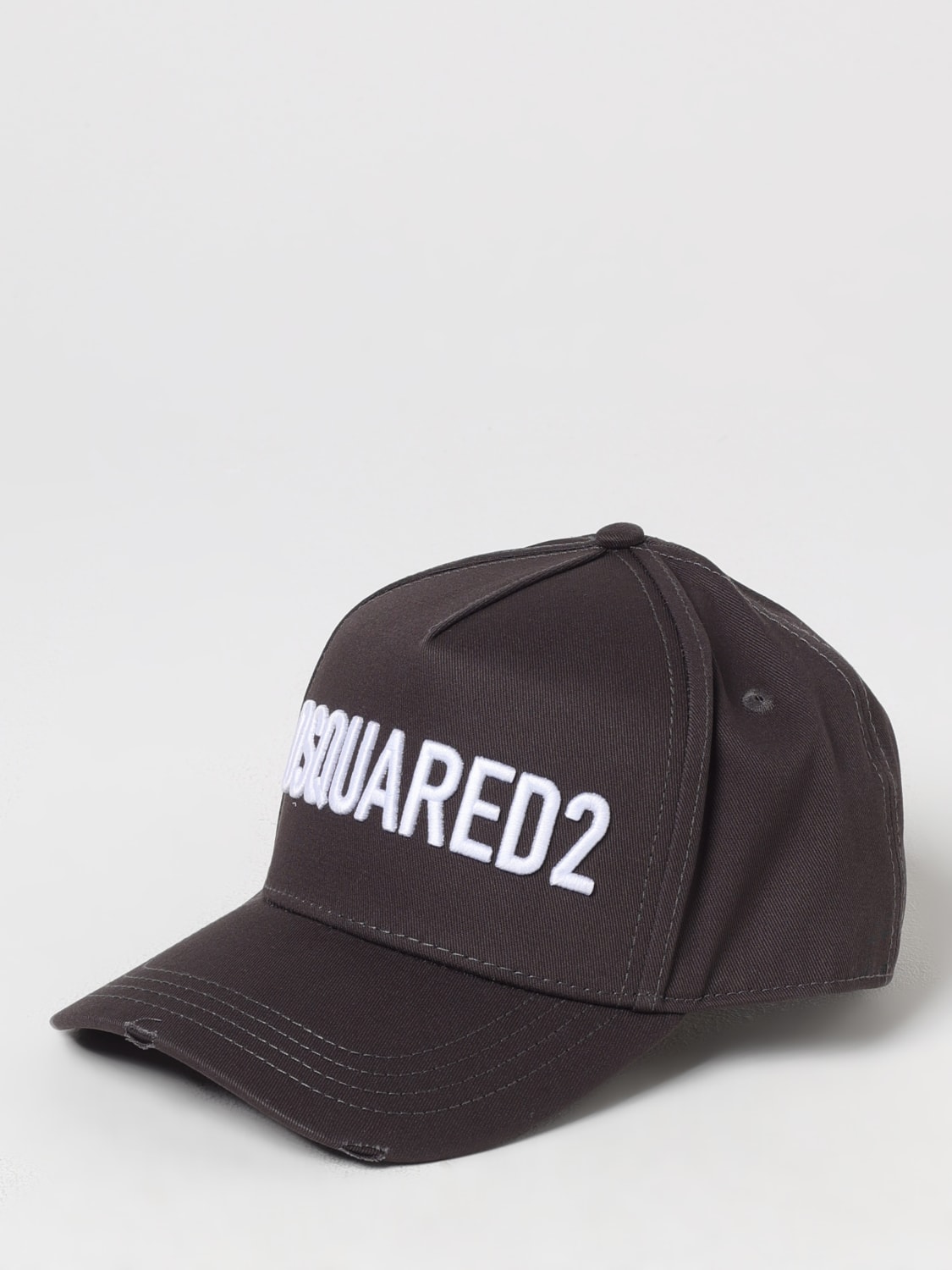 DSQUARED2 HAT: Hat men Dsquared2, Black 2 - Img 1