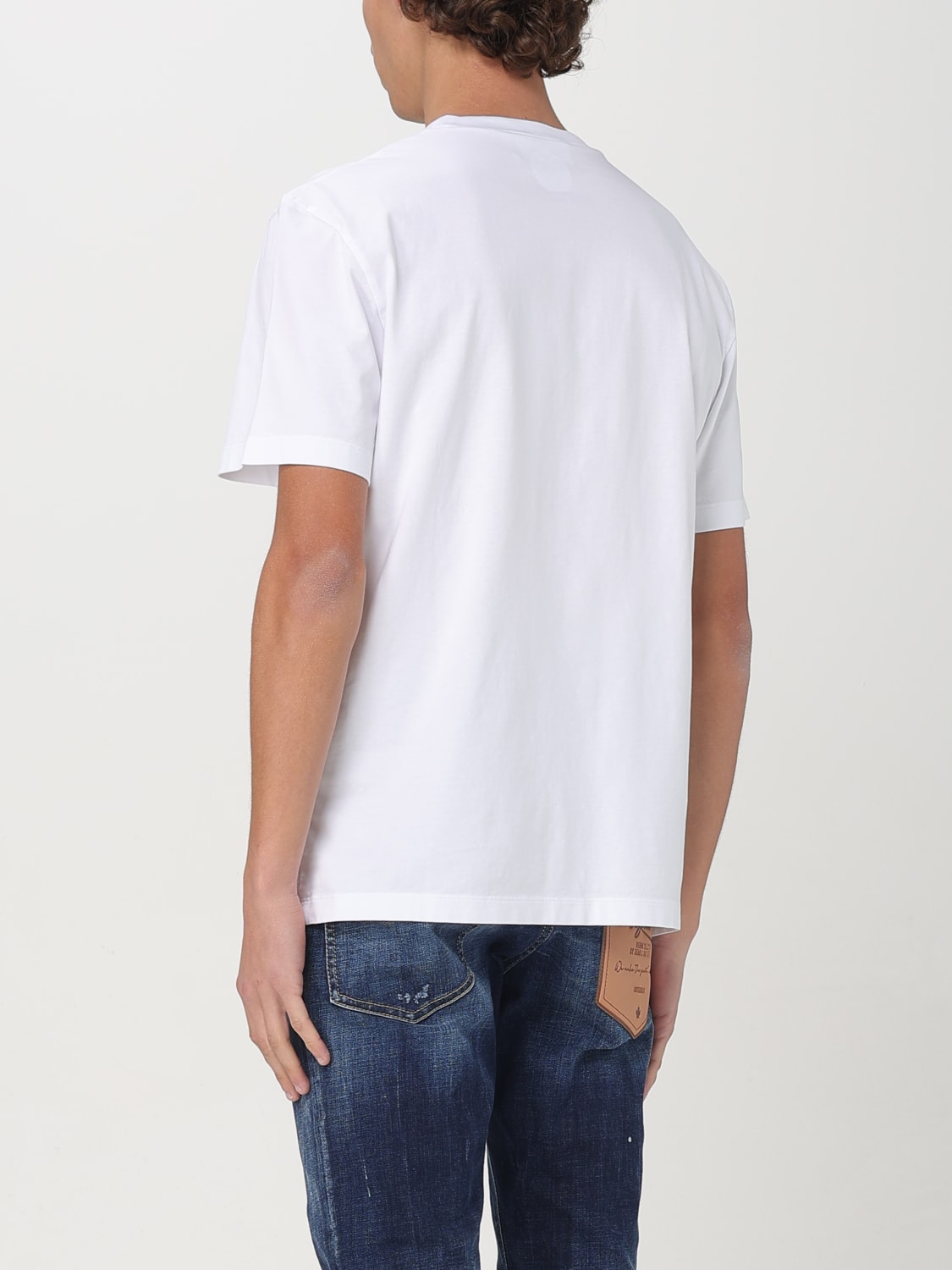 Tシャツ・カットソー DSQUARED2 Men T-shirt Gnawed Blue S74GD1417D20020 100 DSQUARED2: T-shirt men - Gnawed Blue | Dsquared2 t-shirt