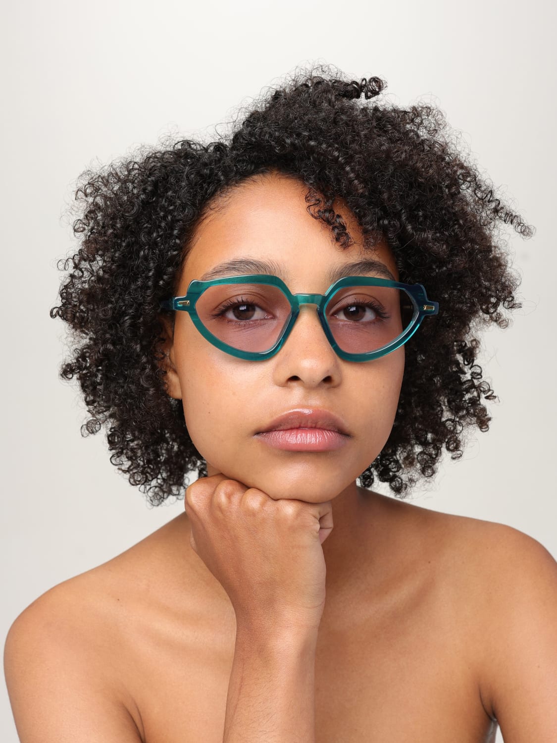 KYME LUNETTES DE SOLEIL: Lunettes de soleil femme Kyme, Vert - Img 2