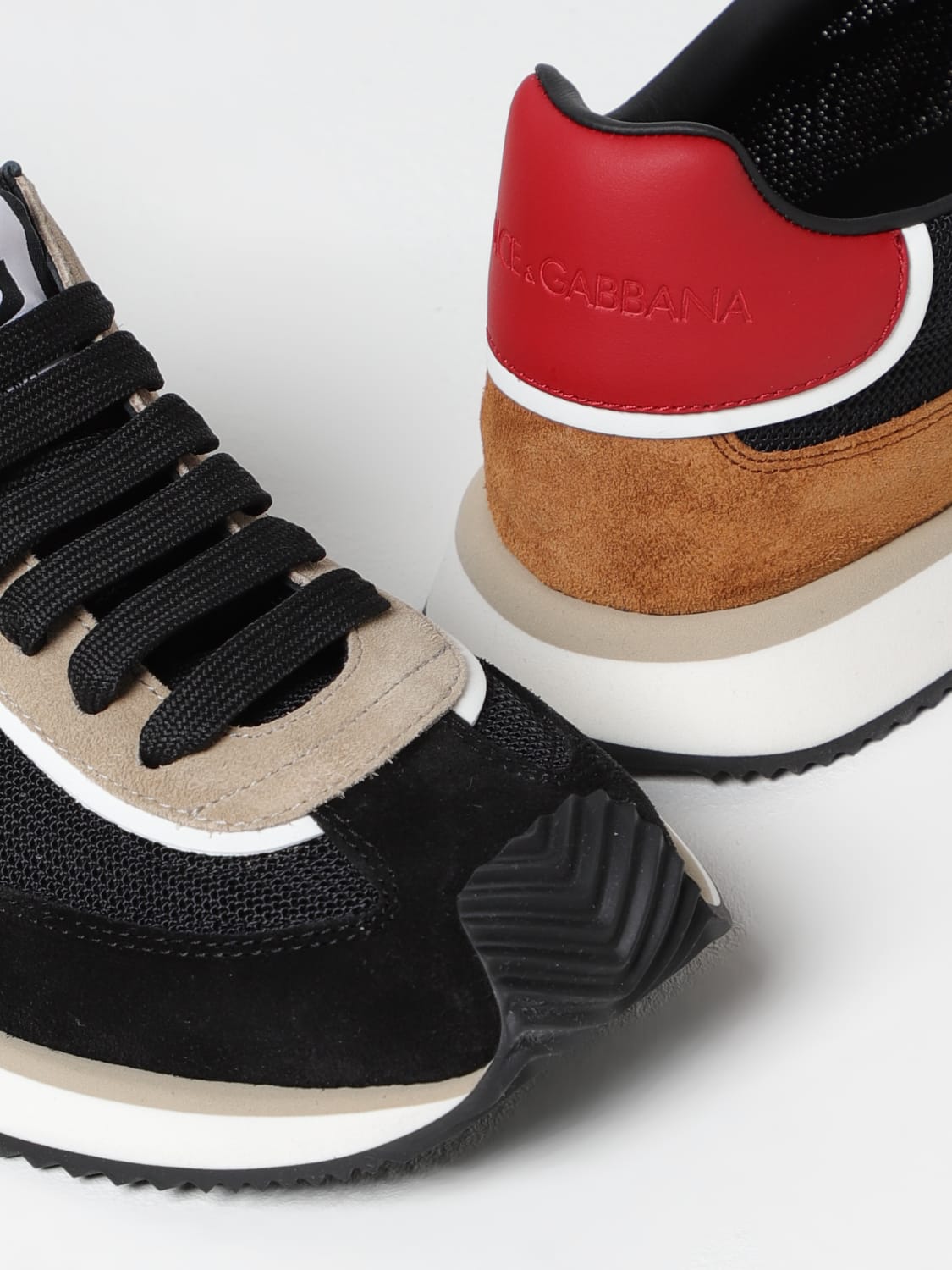 DOLCE & GABBANA: Sneakers men - Black | Dolce & Gabbana