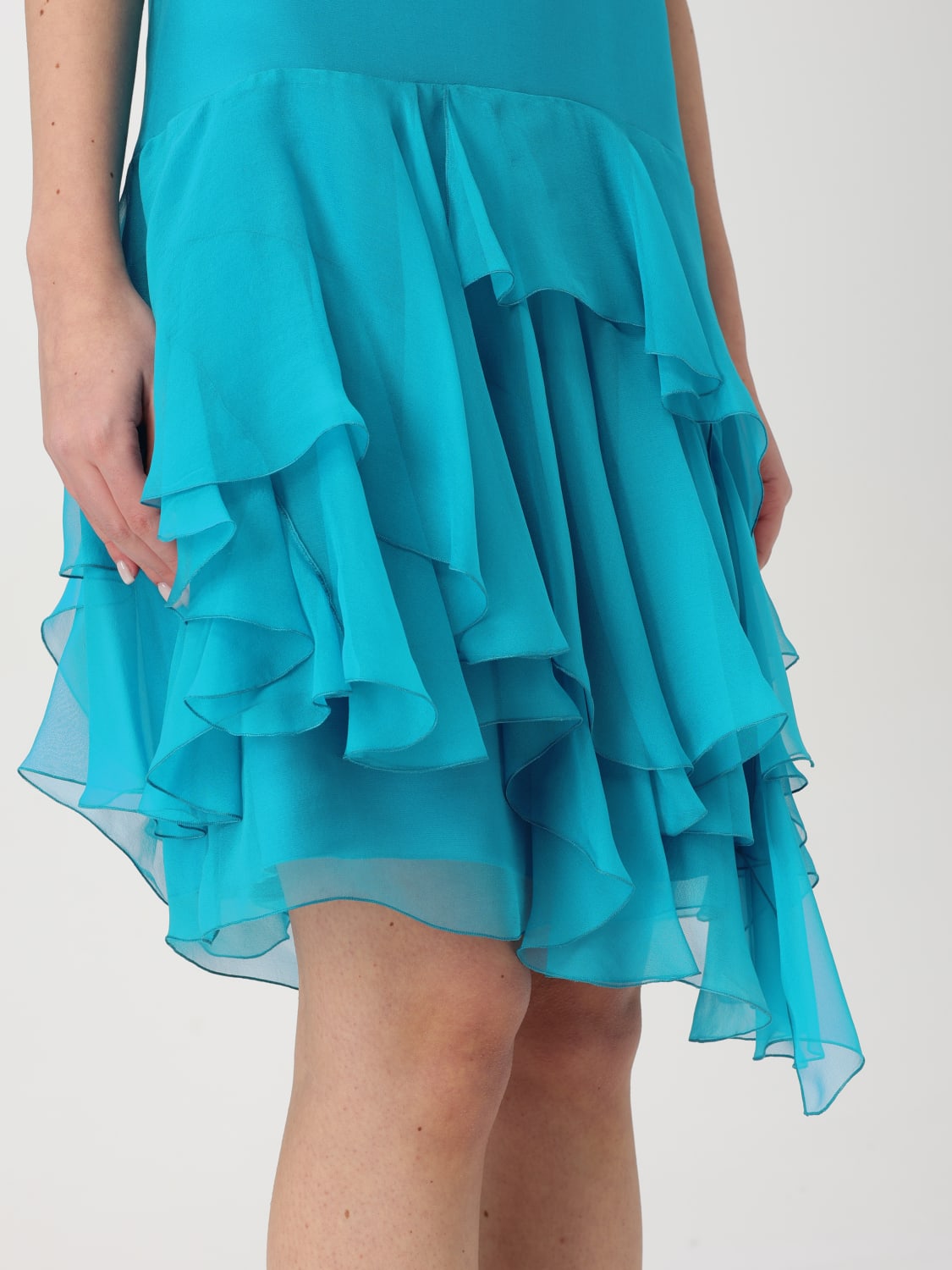 ワンピース A FERRETTI Woman Dress Turquoise 04381614 0327 ALBERTA FERRETTI: Dress woman - Turquoise | Alberta Ferretti