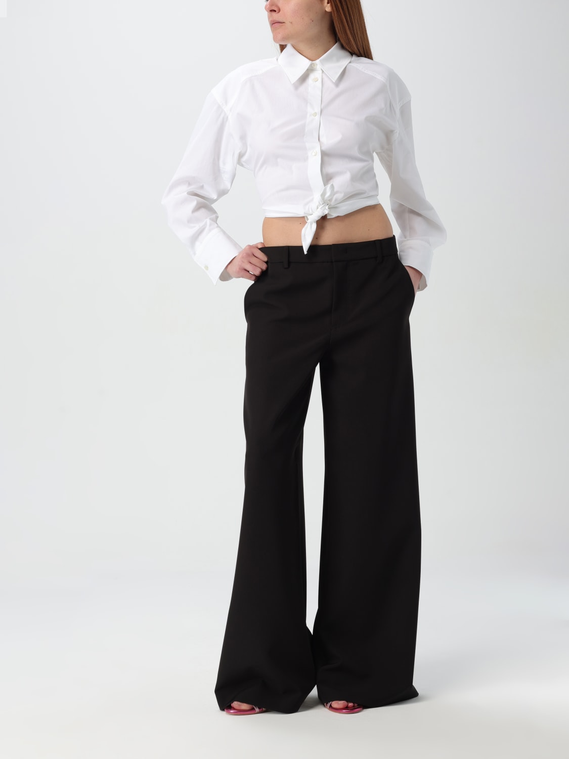 パンツ MOSCHINO JEANS Woman Pants Black 03393225 0555 MOSCHINO JEANS: Pants woman - Black | Moschino Jeans pants