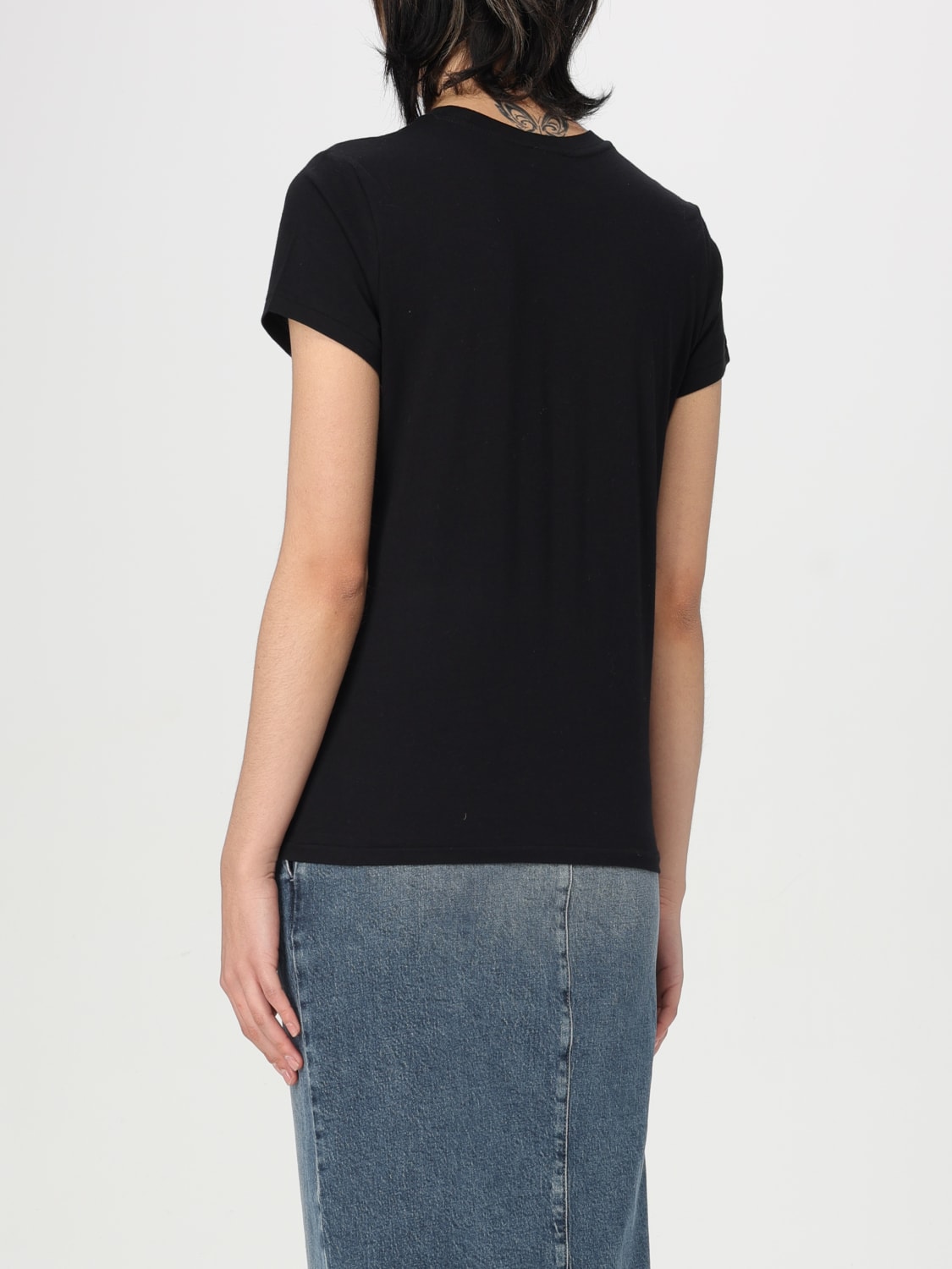 Tシャツ・カットソー POLO RALPH LAUREN Woman T-Shirt Black 200963871 003 POLO RALPH LAUREN Woman T-Shirt Black 200963871 003 (POLO