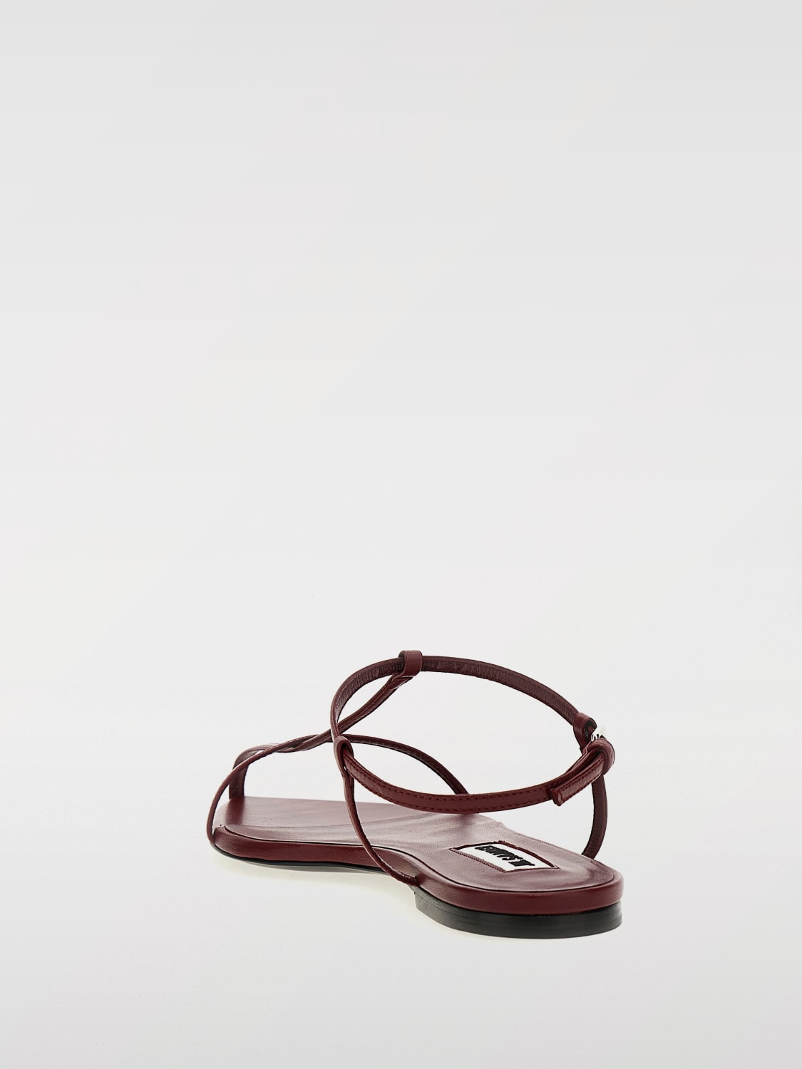 シューズ・サンダルその他 JIL SANDER Woman Flat sandals Burgundy J15WP0081P8226 609 JIL SANDER: Flat sandals woman - Burgundy | Jil Sander flat