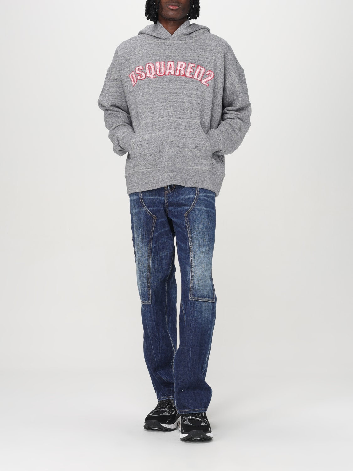 DSQUARED2 SWEATSHIRT: Sweatshirt men Dsquared2, Grey - Img 2