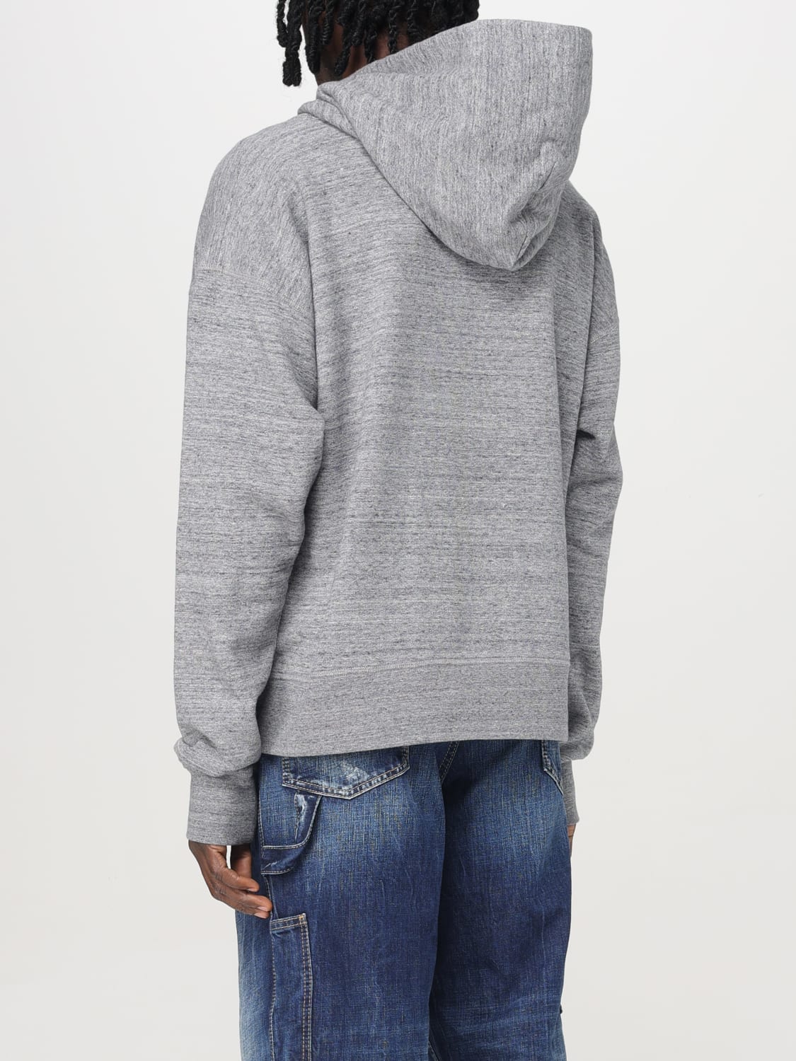 DSQUARED2 SWEATSHIRT: Sweatshirt men Dsquared2, Grey - Img 3