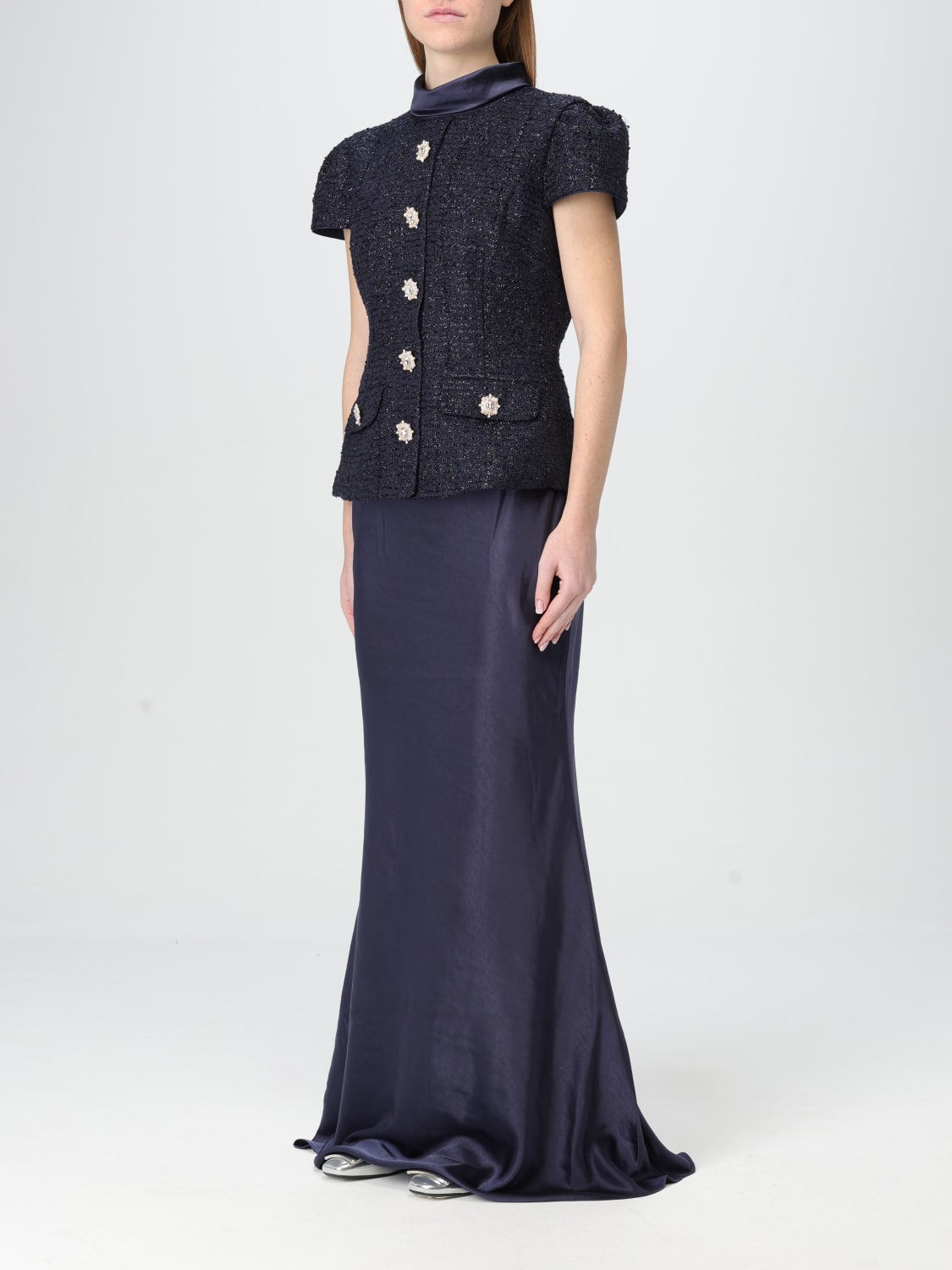 ワンピース SELF-PORTRAIT Woman Dress Blue RS25124XBL BLUE SELF-PORTRAIT: Dress woman - Blue | Self-Portrait dress