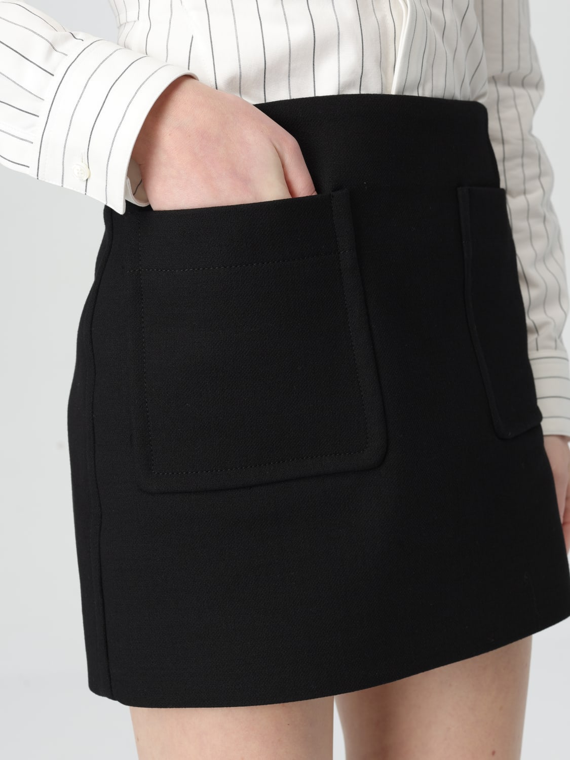 スカート BOTTEGA VENETA Woman Skirt Black 813032V3PD0 1000 BOTTEGA VENETA: Skirt woman - Black | Bottega Veneta skirt