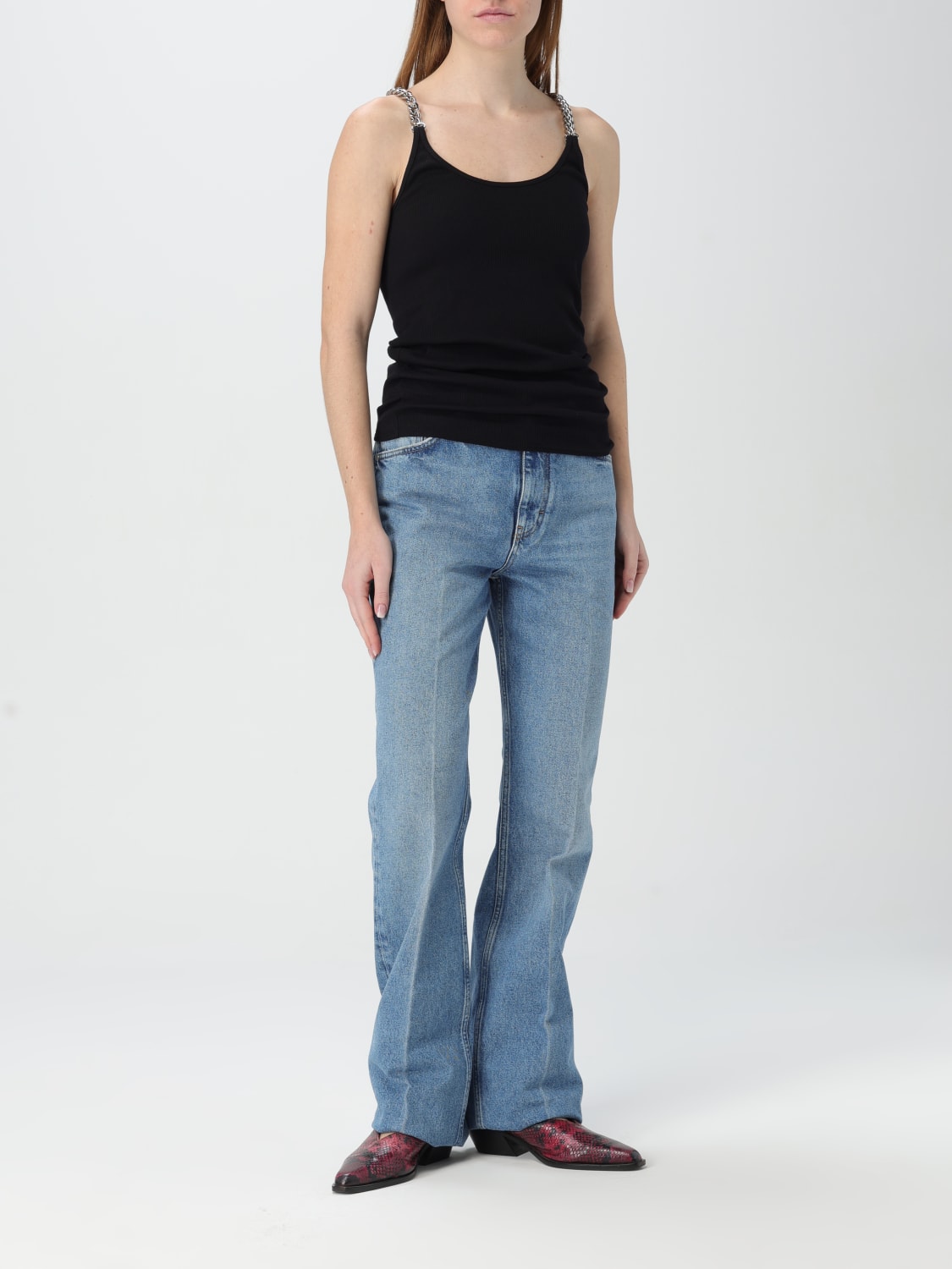STELLA MCCARTNEY JEANS: Jeans femme Stella McCartney, Bleu - Img 2