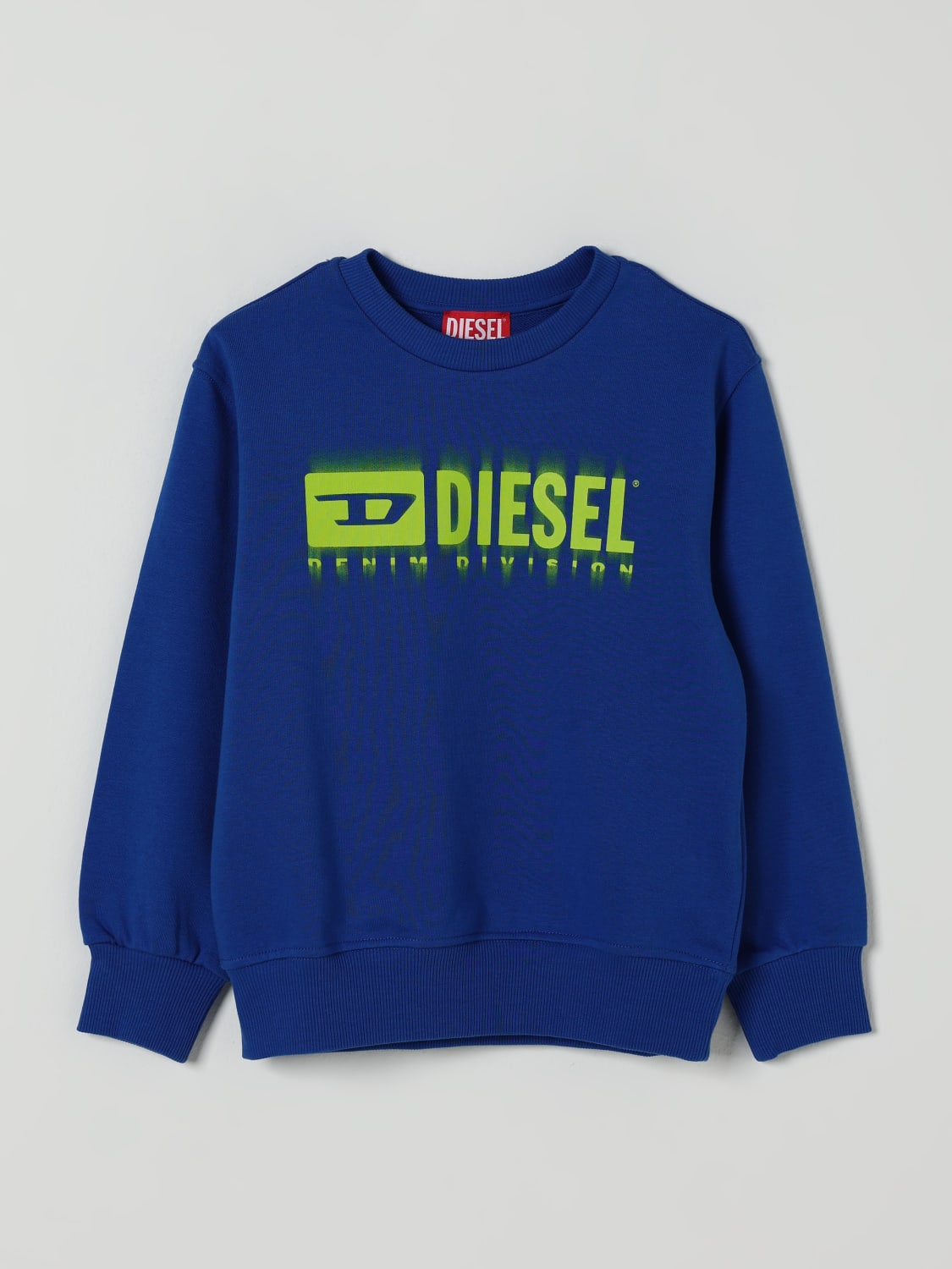 DIESEL PULLOVER: Pullover kinder Diesel, Royal Blue - Img 1