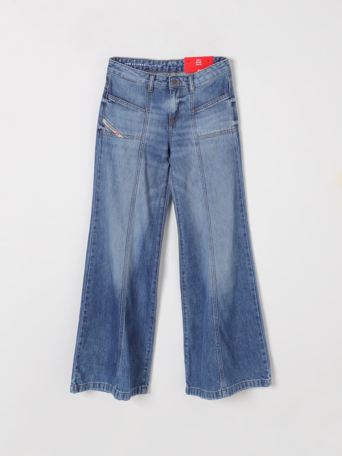 DIESEL JEANS: Hose kinder Diesel, Denim - Img 1
