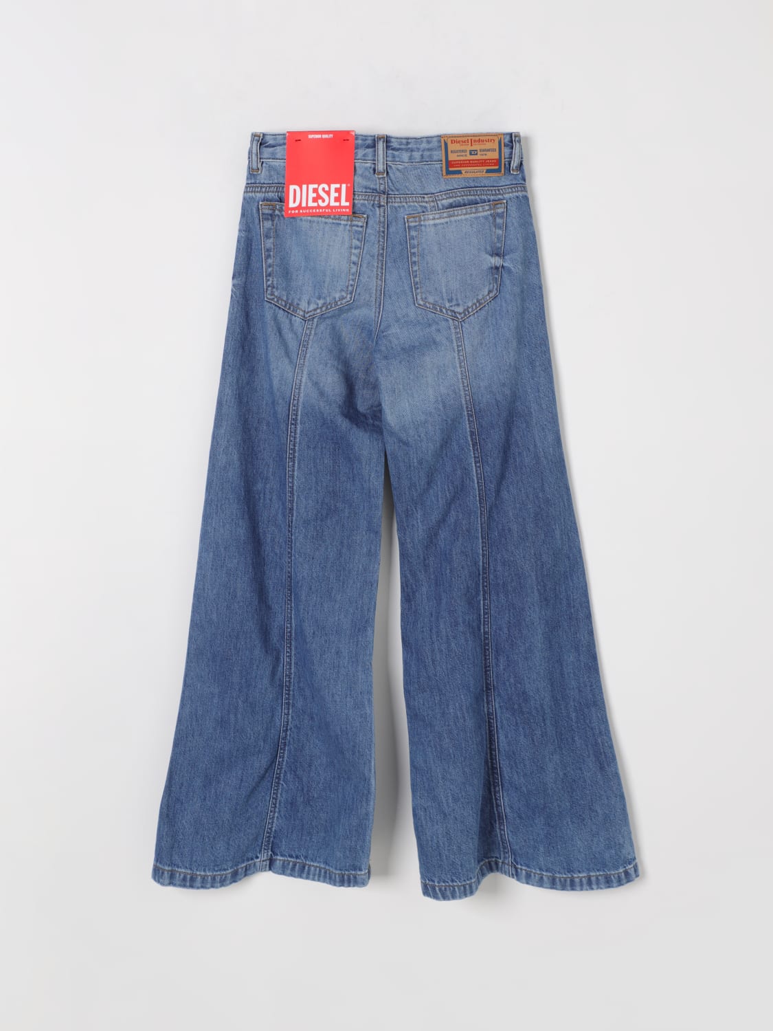 DIESEL JEANS: Hose kinder Diesel, Denim - Img 2