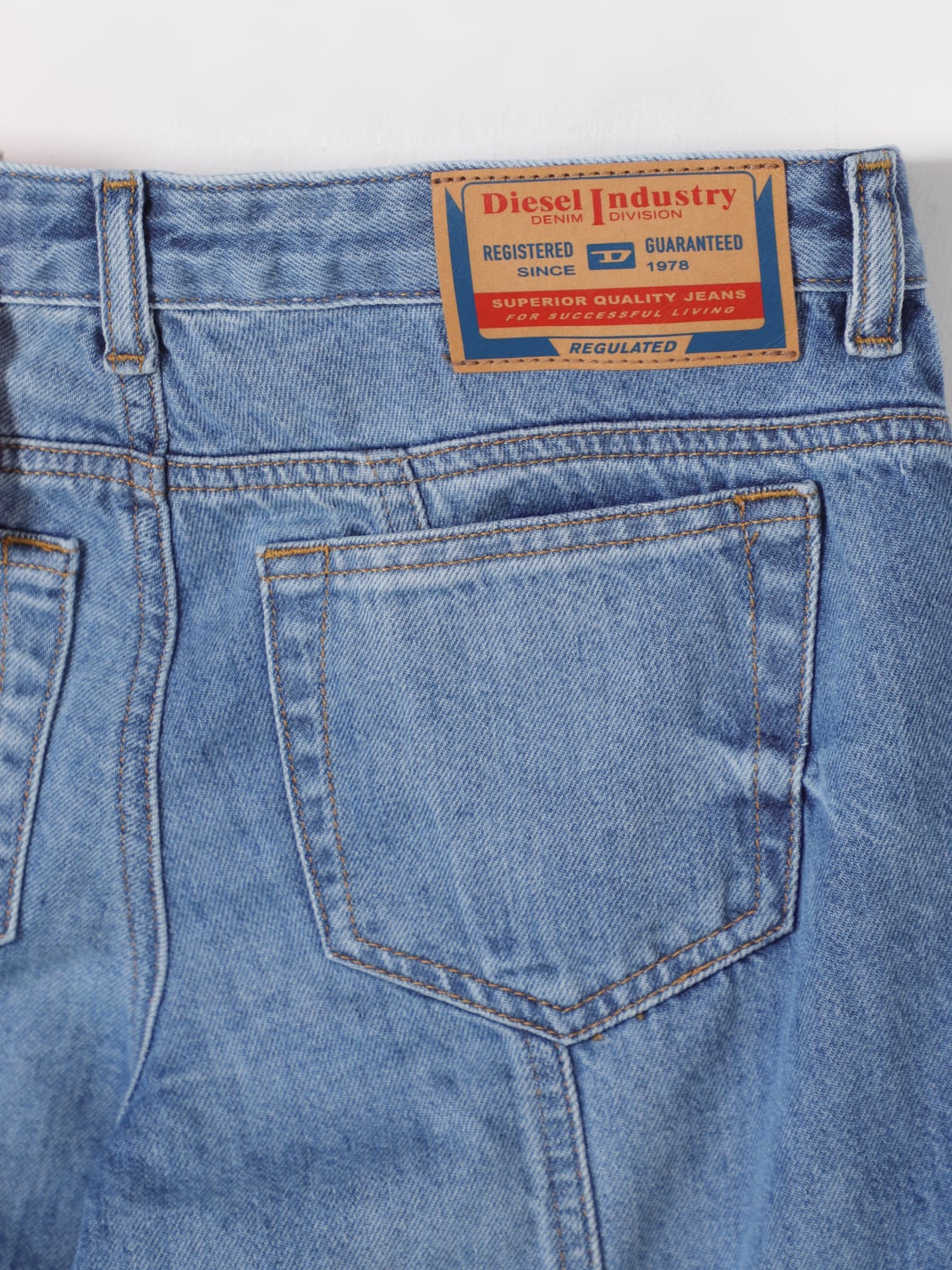 DIESEL JEANS: Hose kinder Diesel, Denim - Img 3