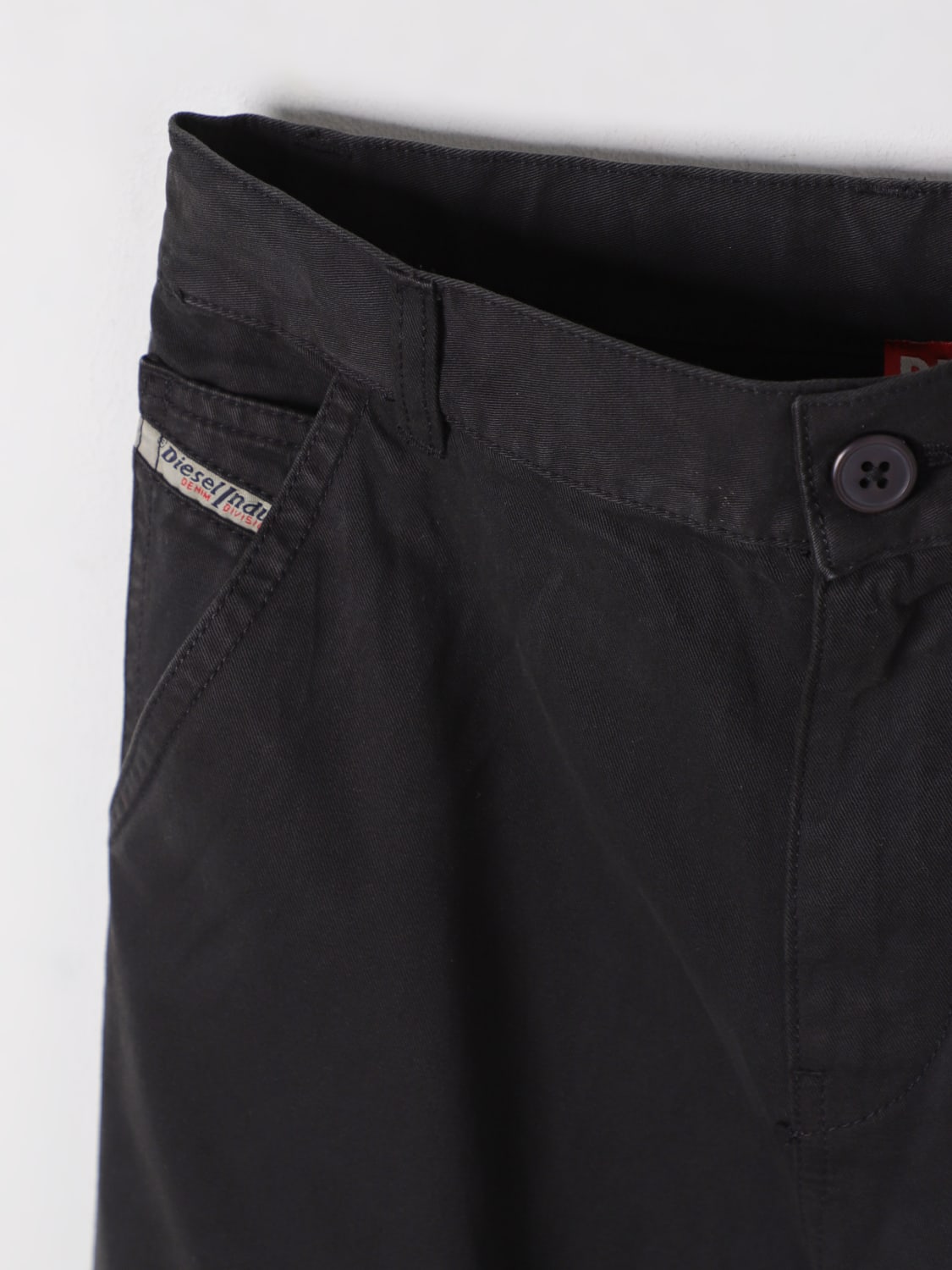 DIESEL PANTALONES: Pantalón niños Diesel, Negro - Img 3