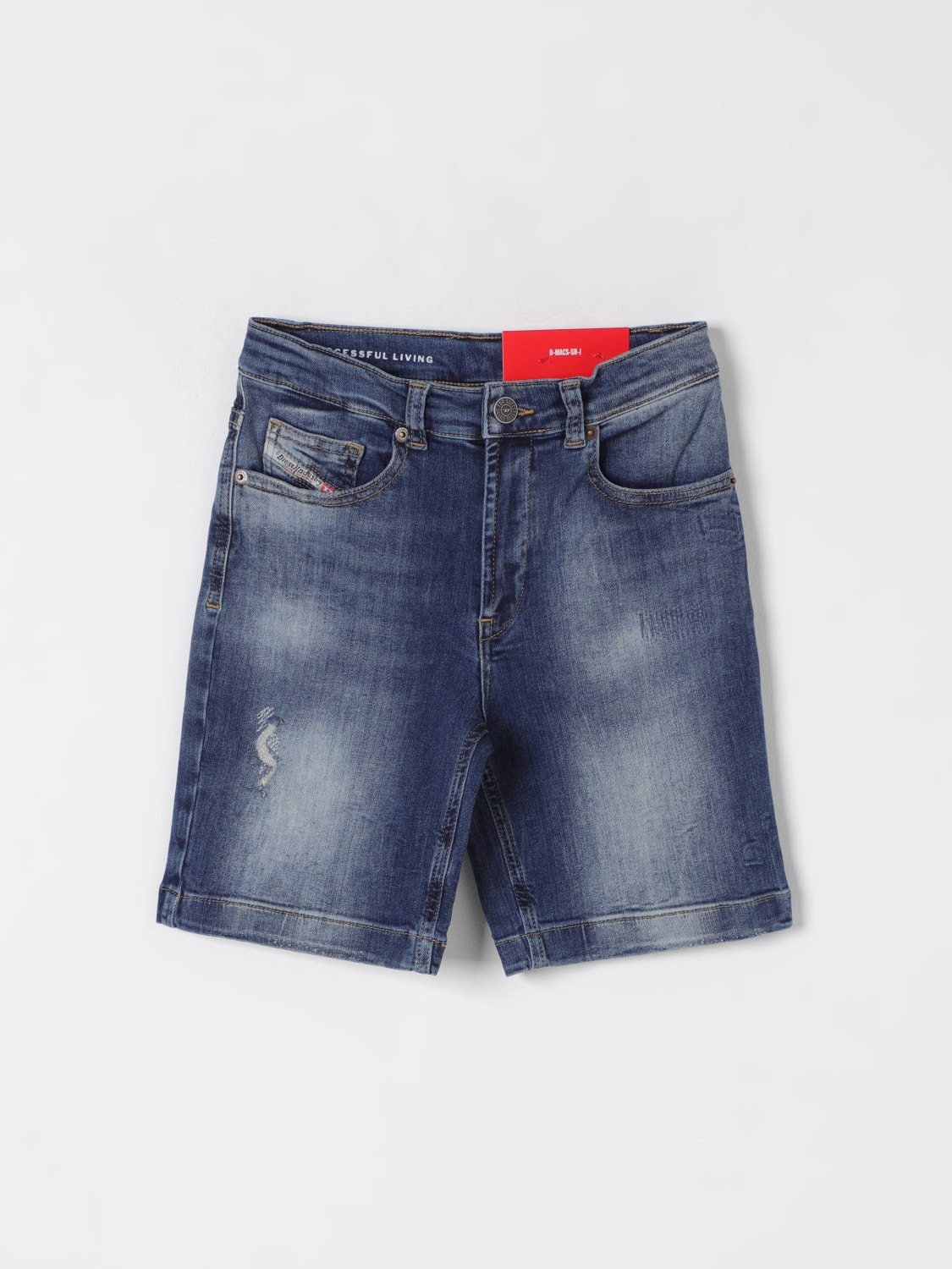 DIESEL SHORTS: Pants kids Diesel, Denim - Img 1