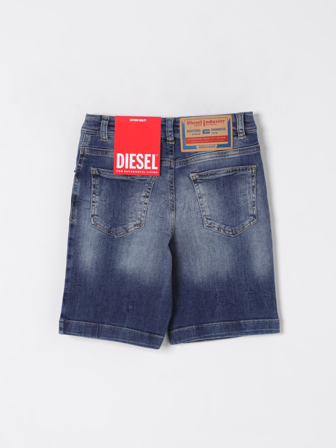 DIESEL SHORTS: Pants kids Diesel, Denim - Img 2