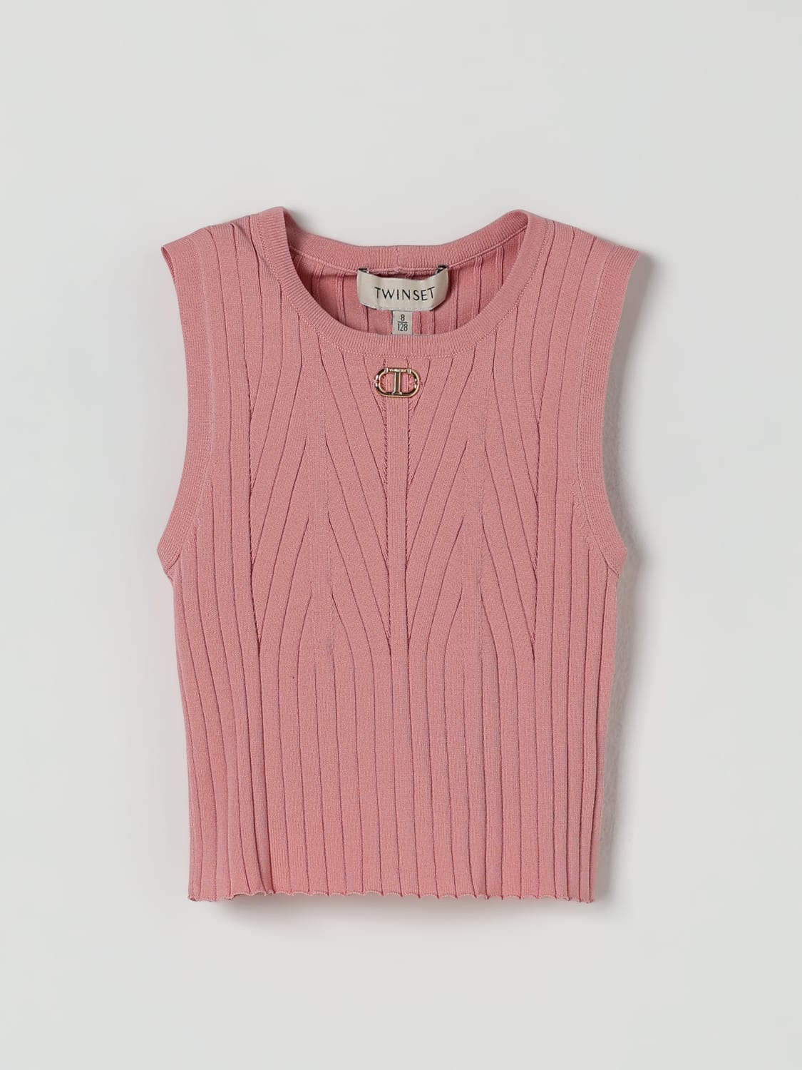 TWINSET T-SHIRT: T-shirt enfant Twinset, Rose - Img 1