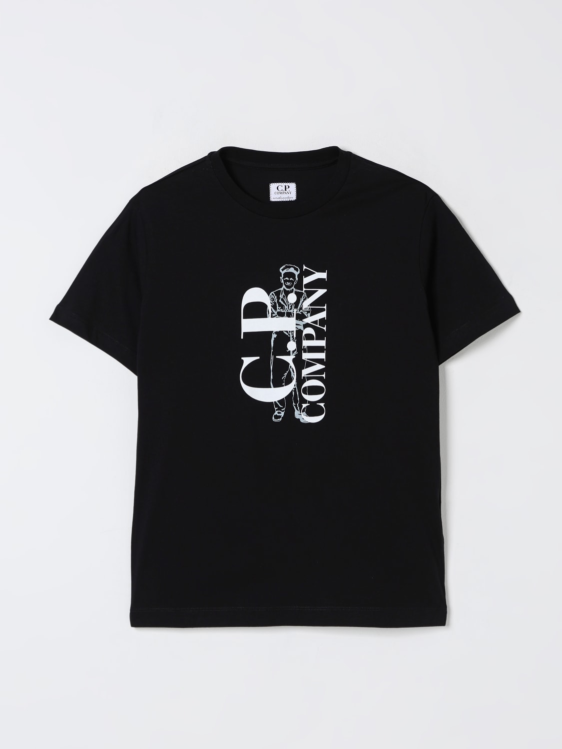 C.P. COMPANY T-SHIRT: T-shirt kids C.P. Company, Black - Img 1