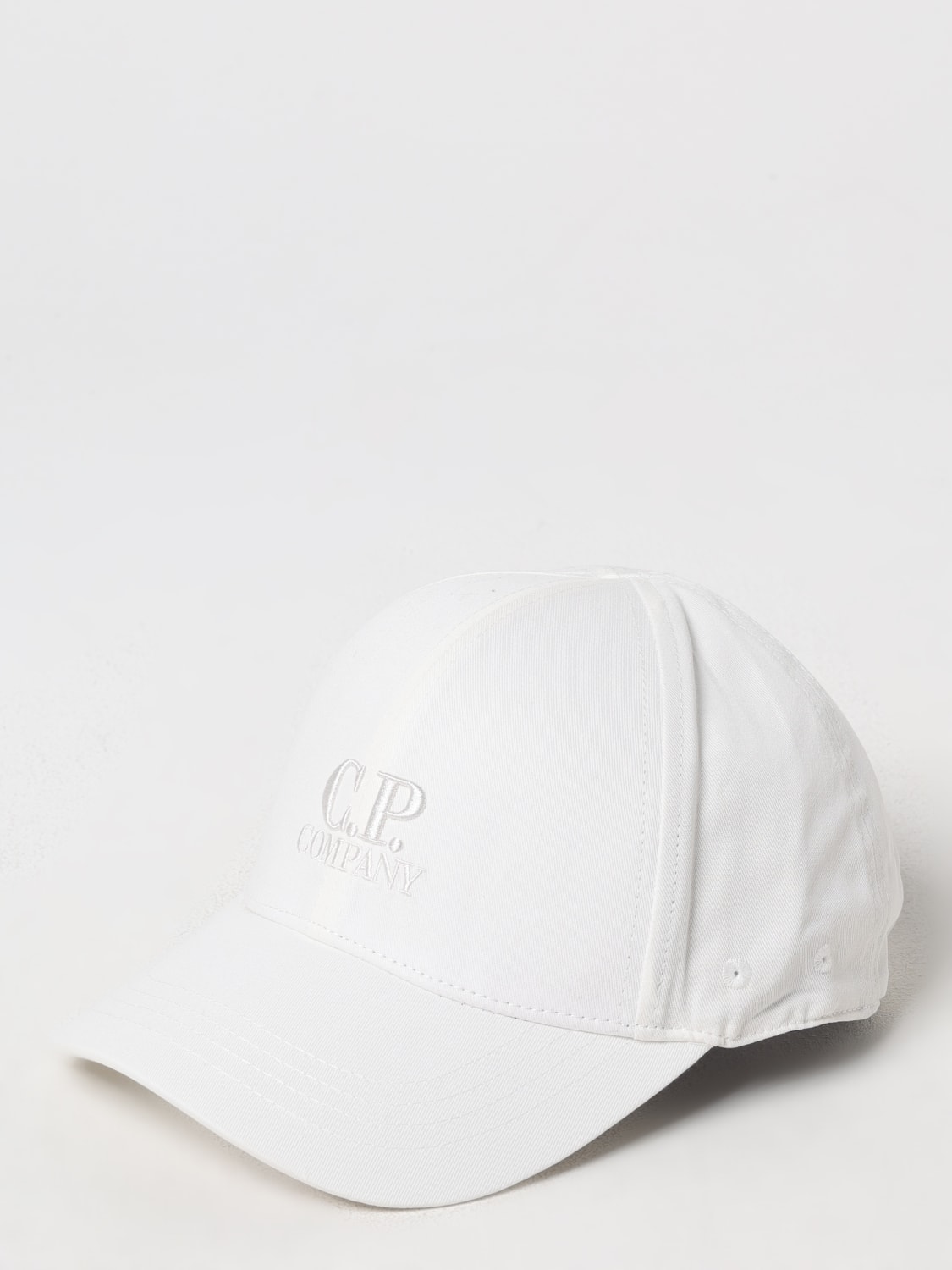 C.P. COMPANY HAT: Hat kids C.P. Company, White - Img 1