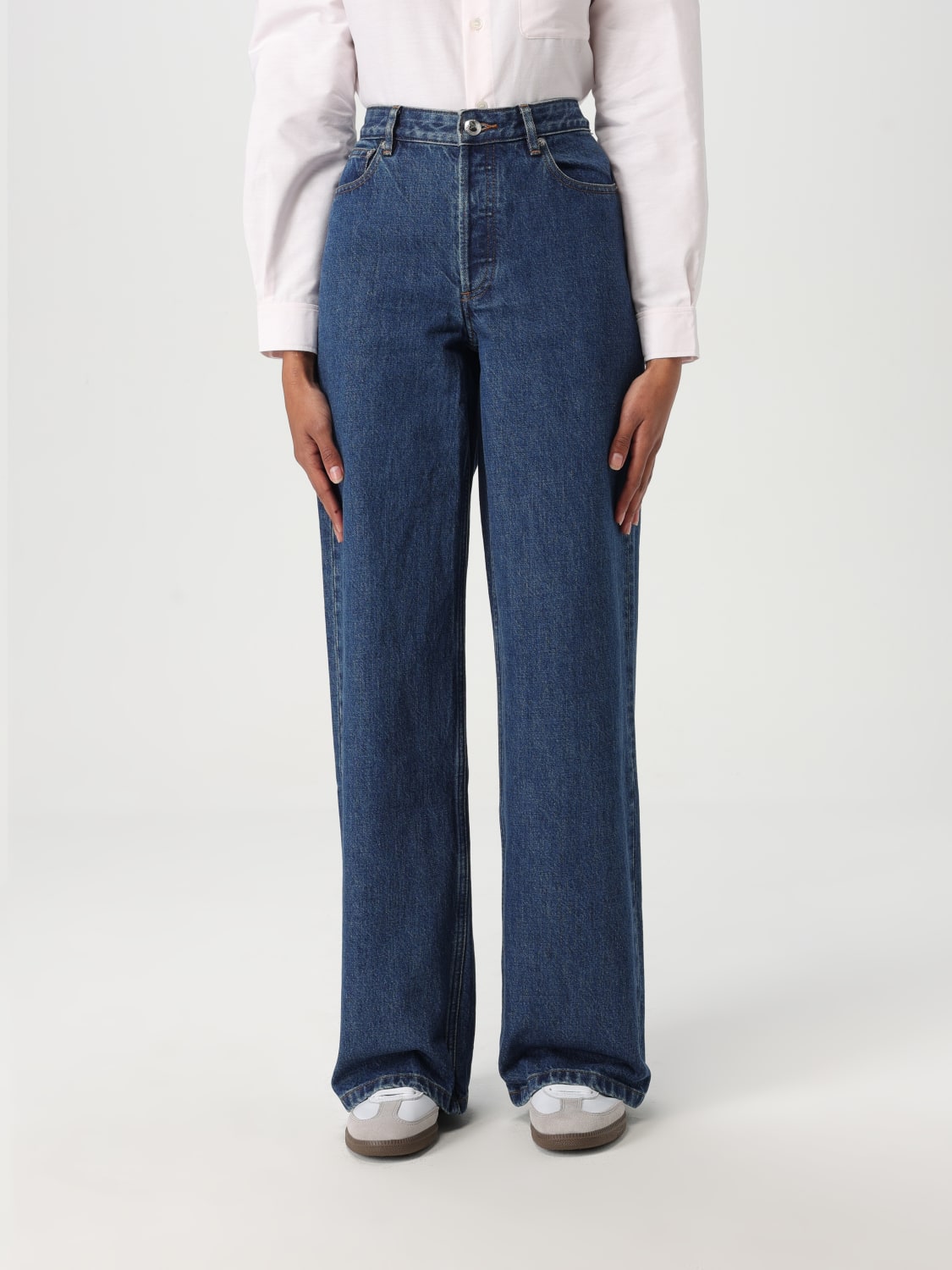 A.P.C. JEANS: Jeans woman A.P.C., Denim - Img 1