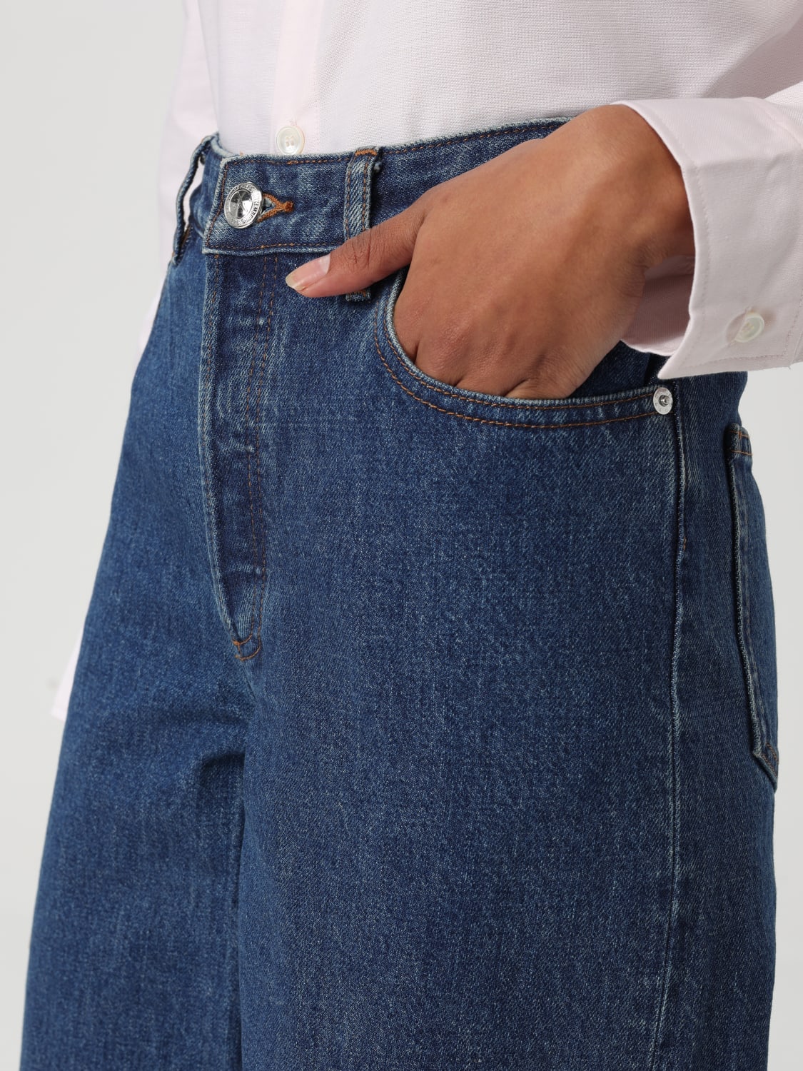 A.P.C. JEANS: Jeans woman A.P.C., Denim - Img 3