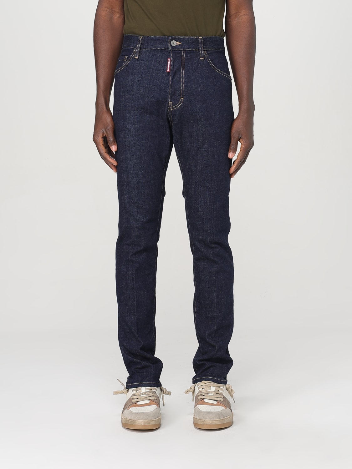 DSQUARED2 JEANS: Jeans hombre Dsquared2, Azul Oscuro - Img 1