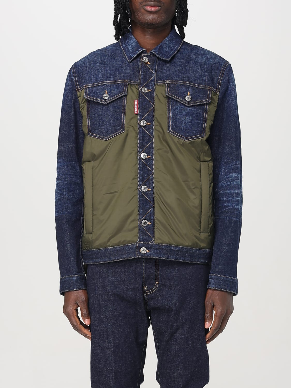 DSQUARED2 JACKET: Jacket men Dsquared2, Blue - Img 1