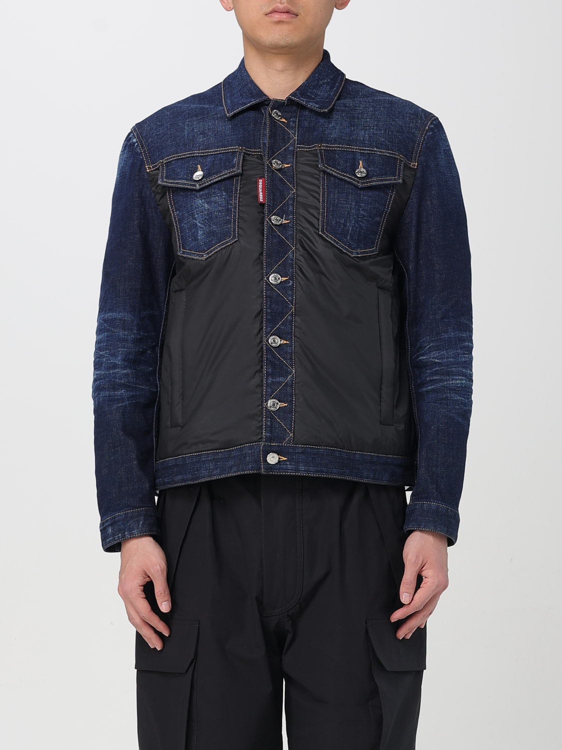 DSQUARED2 JACKET: Jacket men Dsquared2, Denim - Img 1
