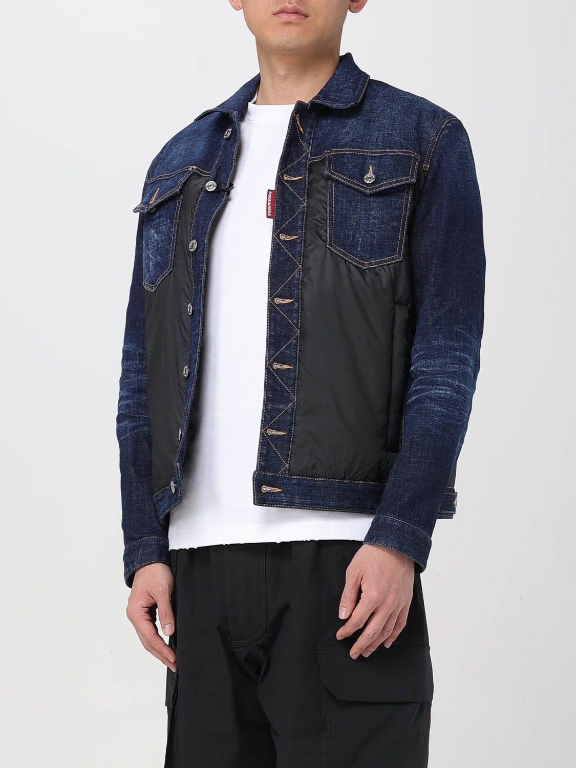 DSQUARED2 JACKET: Jacket men Dsquared2, Denim - Img 4