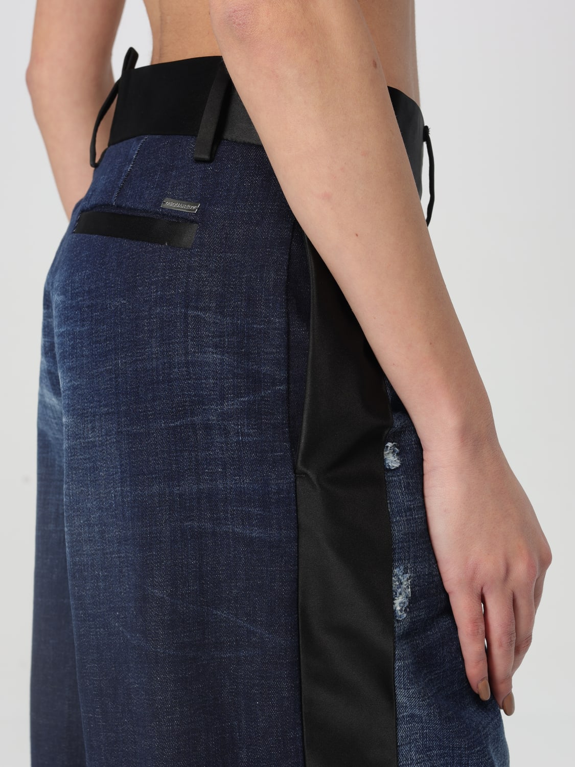 パンツ DSQUARED2 Woman Pants Blue S75KB0453S30664 470 DSQUARED2: Pants woman - Blue | Dsquared2 pants