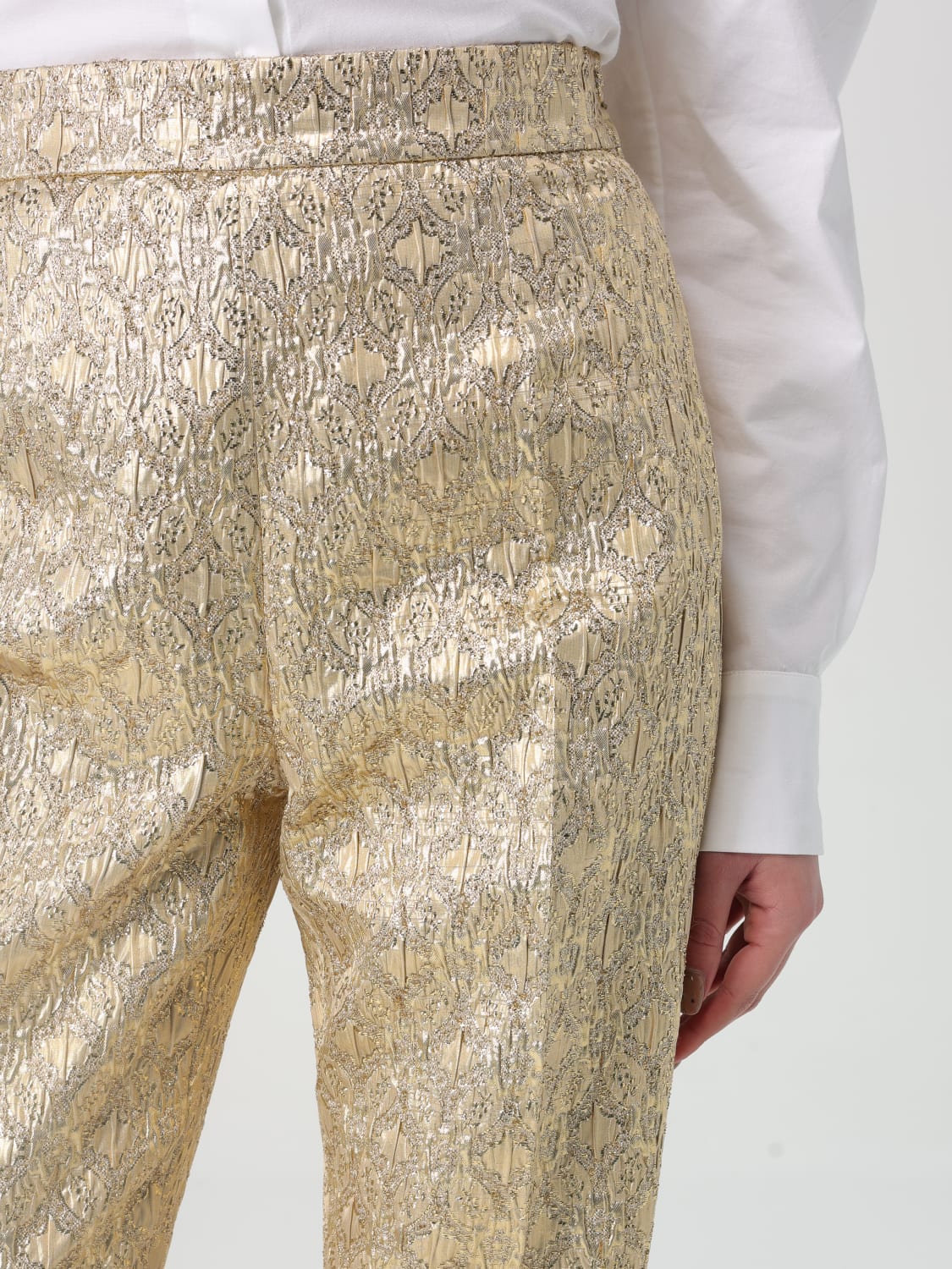 パンツ DSQUARED2 Woman Pants Gold S75KB0448D35196 001F DSQUARED2: Pants woman - Gold | Dsquared2 pants