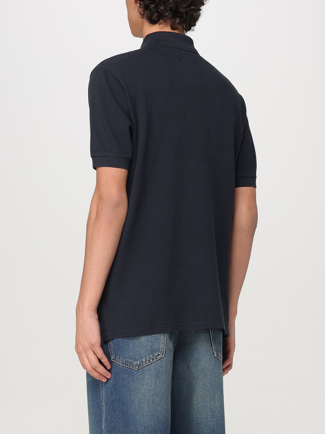 ISABEL MARANT: Polo shirt men - Black | Isabel Marant polo