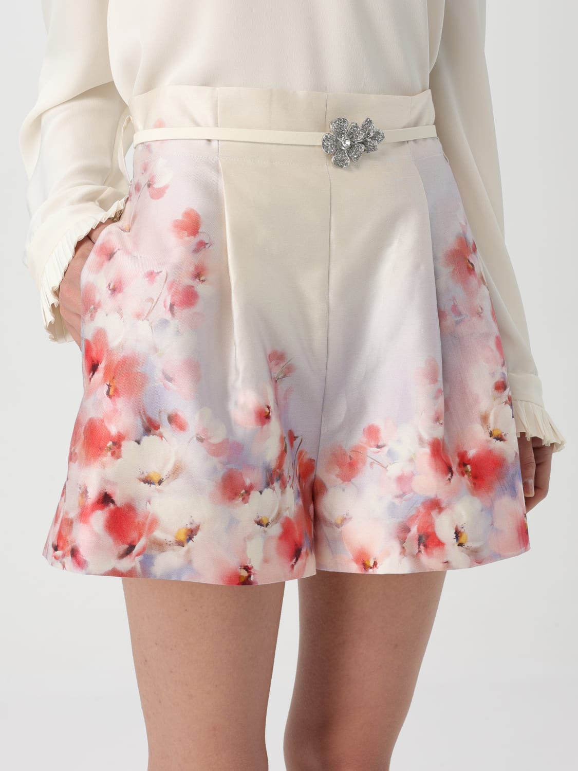 ZIMMERMANN: Short woman - Yellow Cream | Zimmermann short