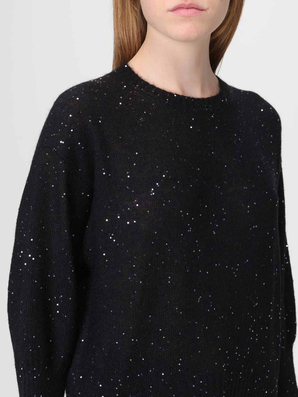 FABIANA FILIPPI SWEATER: Sweater woman Fabiana Filippi, Black - Img 4