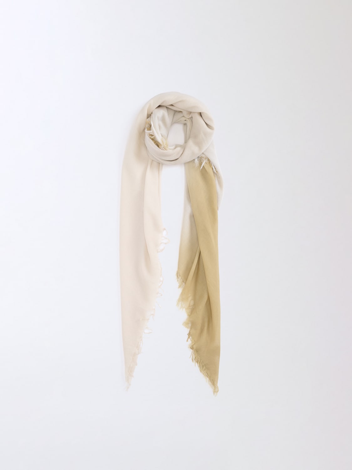 FABIANA FILIPPI SCARF: Scarf woman Fabiana Filippi, Yellow Cream - Img 1