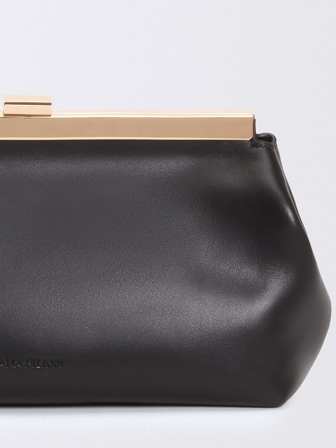 FABIANA FILIPPI CLUTCH: Pochette Fabiana Filippi in nappa, Nero - Img 4