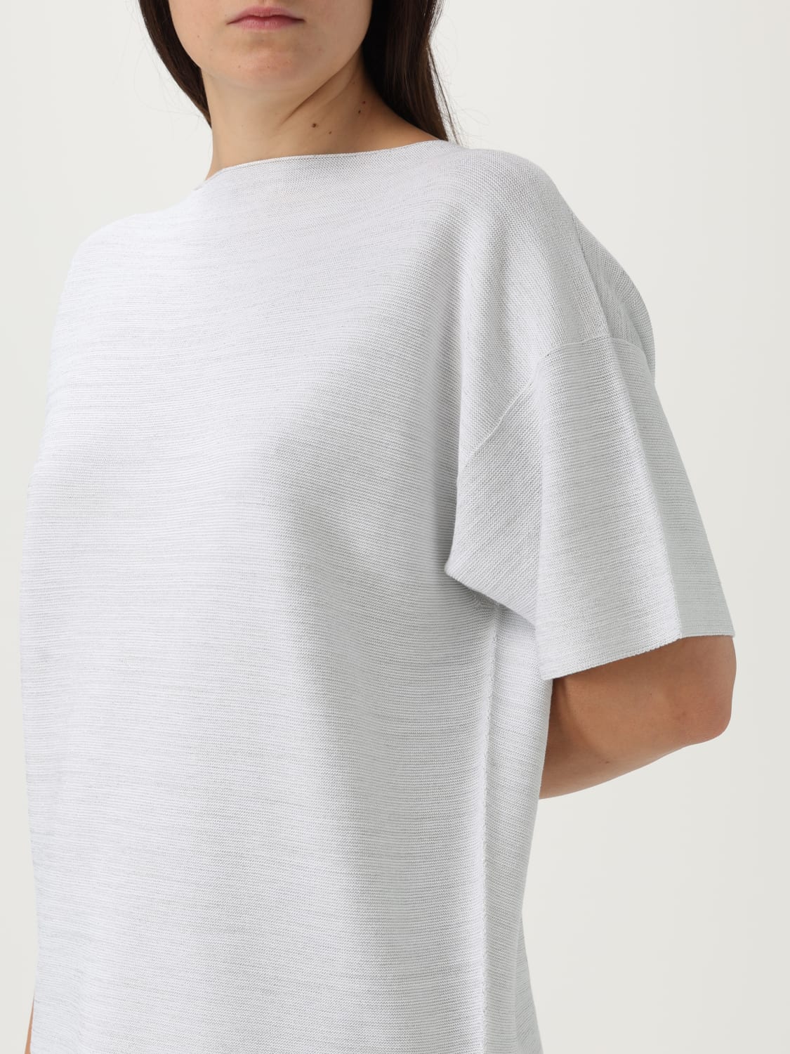 FABIANA FILIPPI PULL: Pull femme Fabiana Filippi, Blanc - Img 3