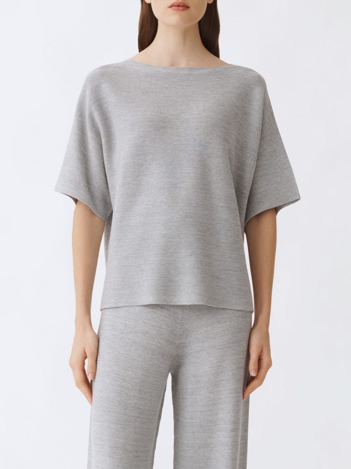 FABIANA FILIPPI JUMPER: Jumper woman Fabiana Filippi, Grey - Img 1